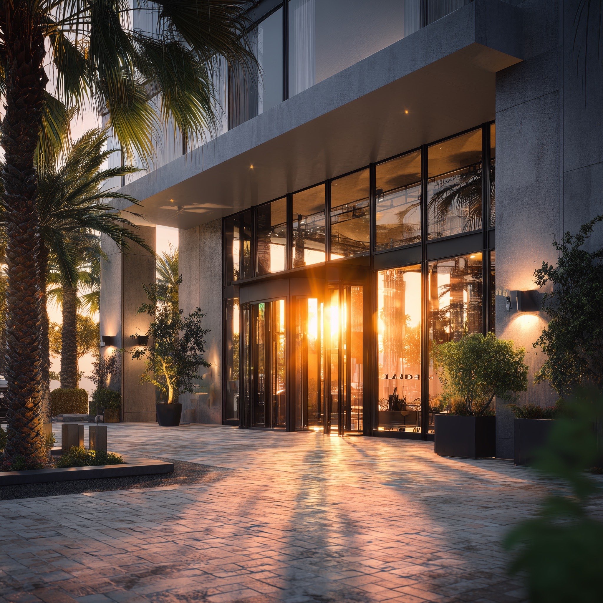 Hotel - Schlüsselsafe für 24-h-Check-in & Spätanreise